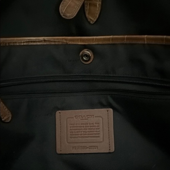 Coach Brown Leather Briefcase/Bag for Women - Picture 3 of 8